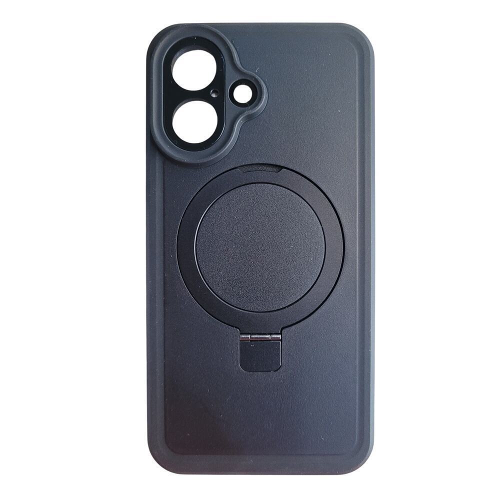 Temdan Magnetic Phone case IphonePro 360 Kickstand Waterproof Gray/Blk - Picture 3 of 8